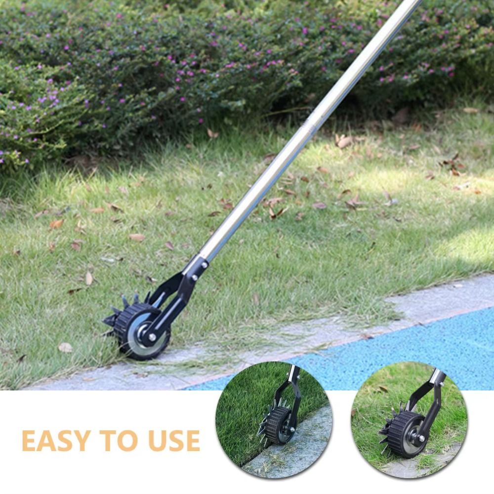 Gardening Tools Edger - Stainless Steel Manual Lawn Trimmer Fast