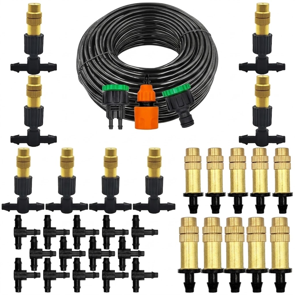 Root Watering Spike - 4/7mm Hose for Greenhouse Plant Pots