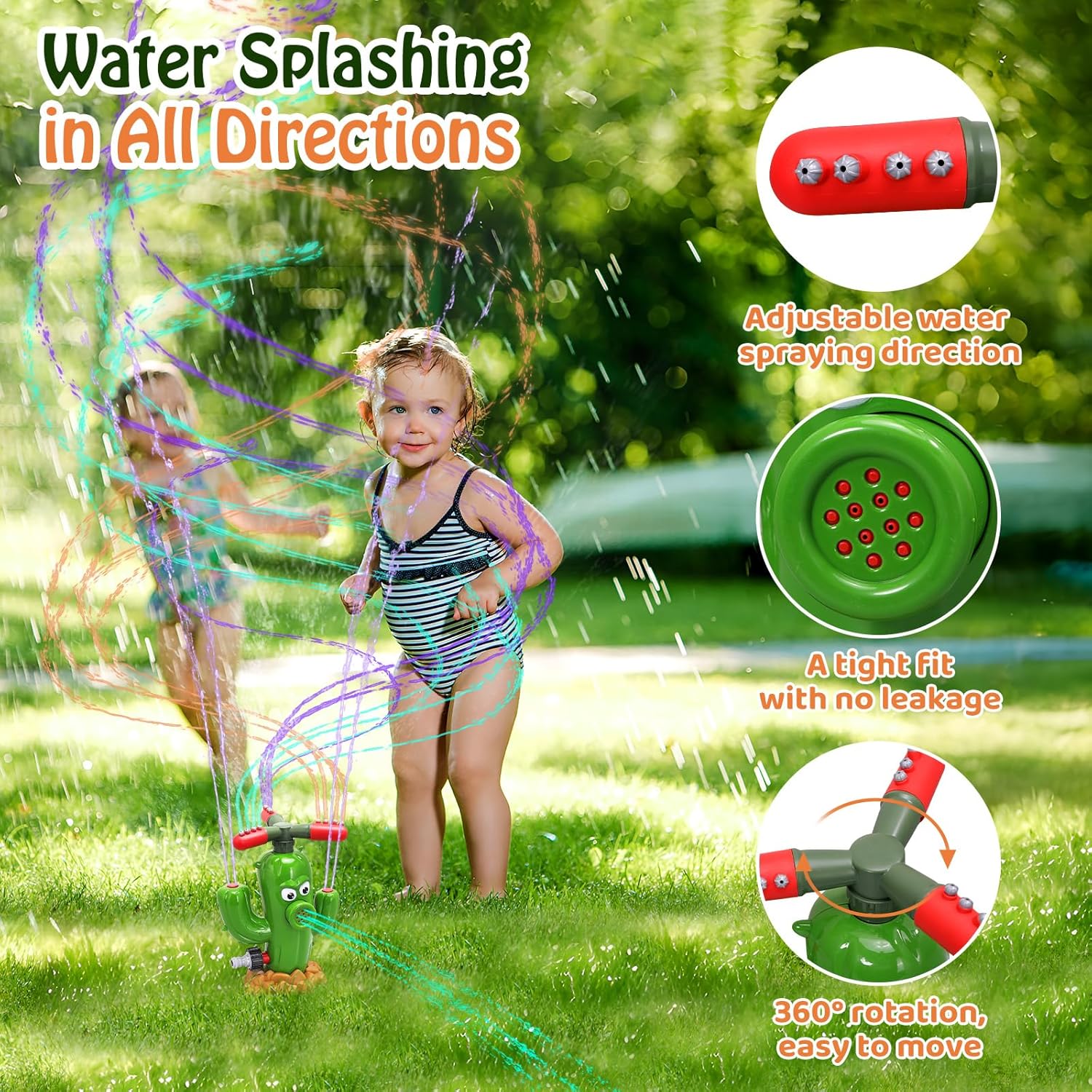 Water Spray Toy Cactus Sprinkl - Gardening Tools Cartoon 评论和价格