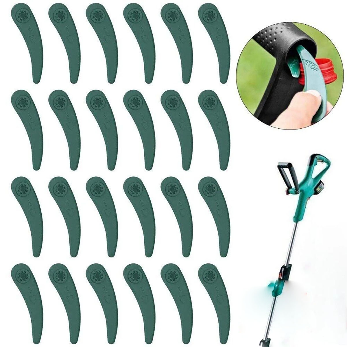 1/5/10/20/50/100Pc Green Plast - Gardening Tools Basic 评论和价格
