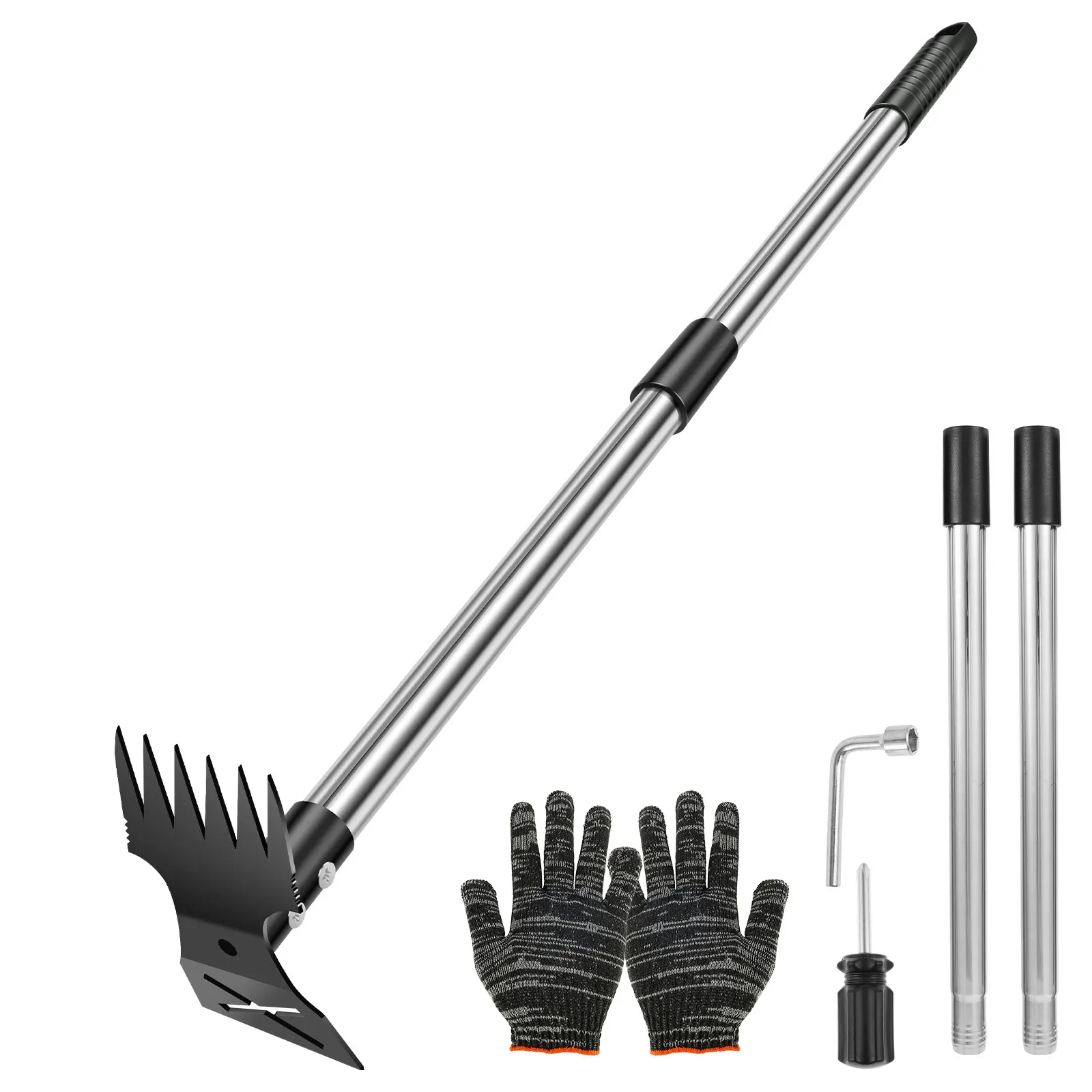 Garden Thatch Rake Stainless S - Weed Puller 评论和价格