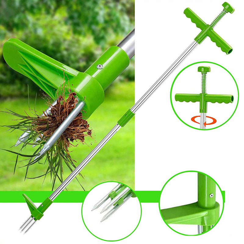 Portable Long Handle Weed Remo - Weed Puller 评论和价格