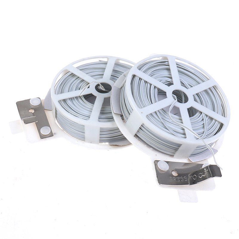 1PCS (50m) White Multi-Functio - Garden Wire Twist Tie 评论和价格