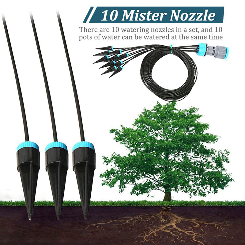 10Pcs Drip Irrigation Kit Plan - Root Watering Spike 评论和价格