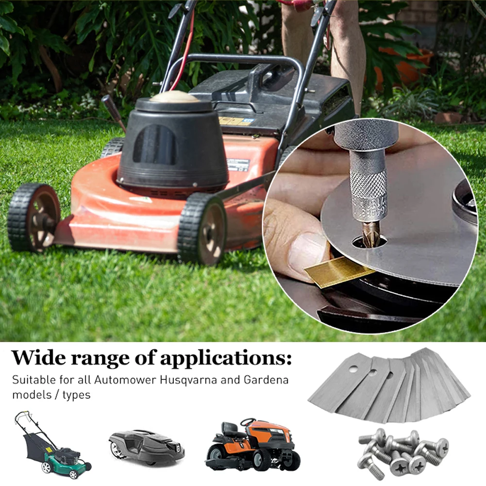 18/30PCS Lawn Mower Cutting Bl - Gardening Tools Basic 评论和价格