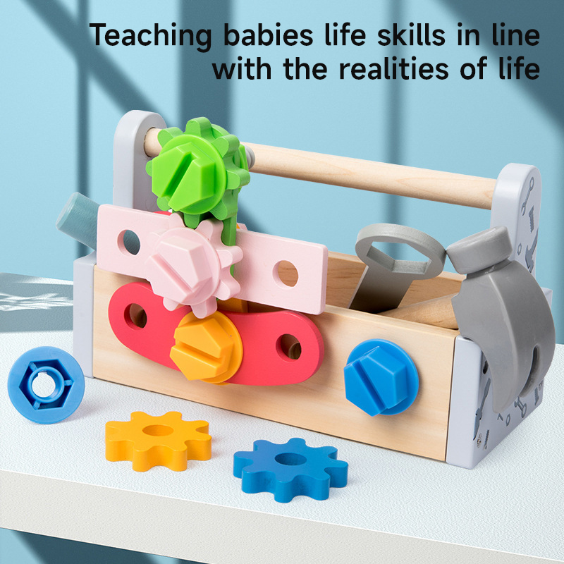 Children Toolbox Wooden Toys D - Gardening Tools For 10 Year Olds 评论和价格