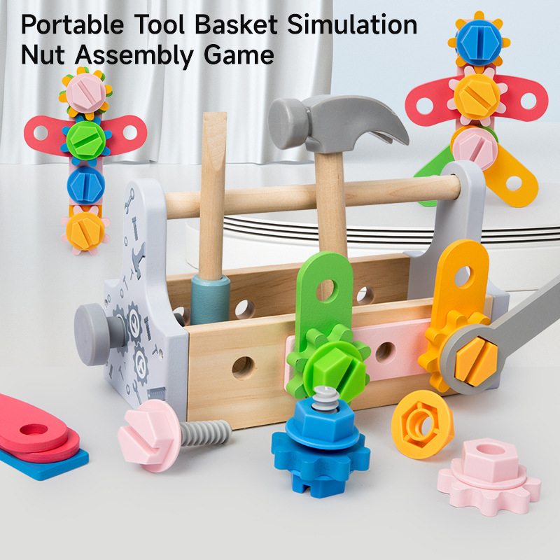 Children Toolbox Wooden Toys D - Gardening Tools For 10 Year Olds 评论和价格