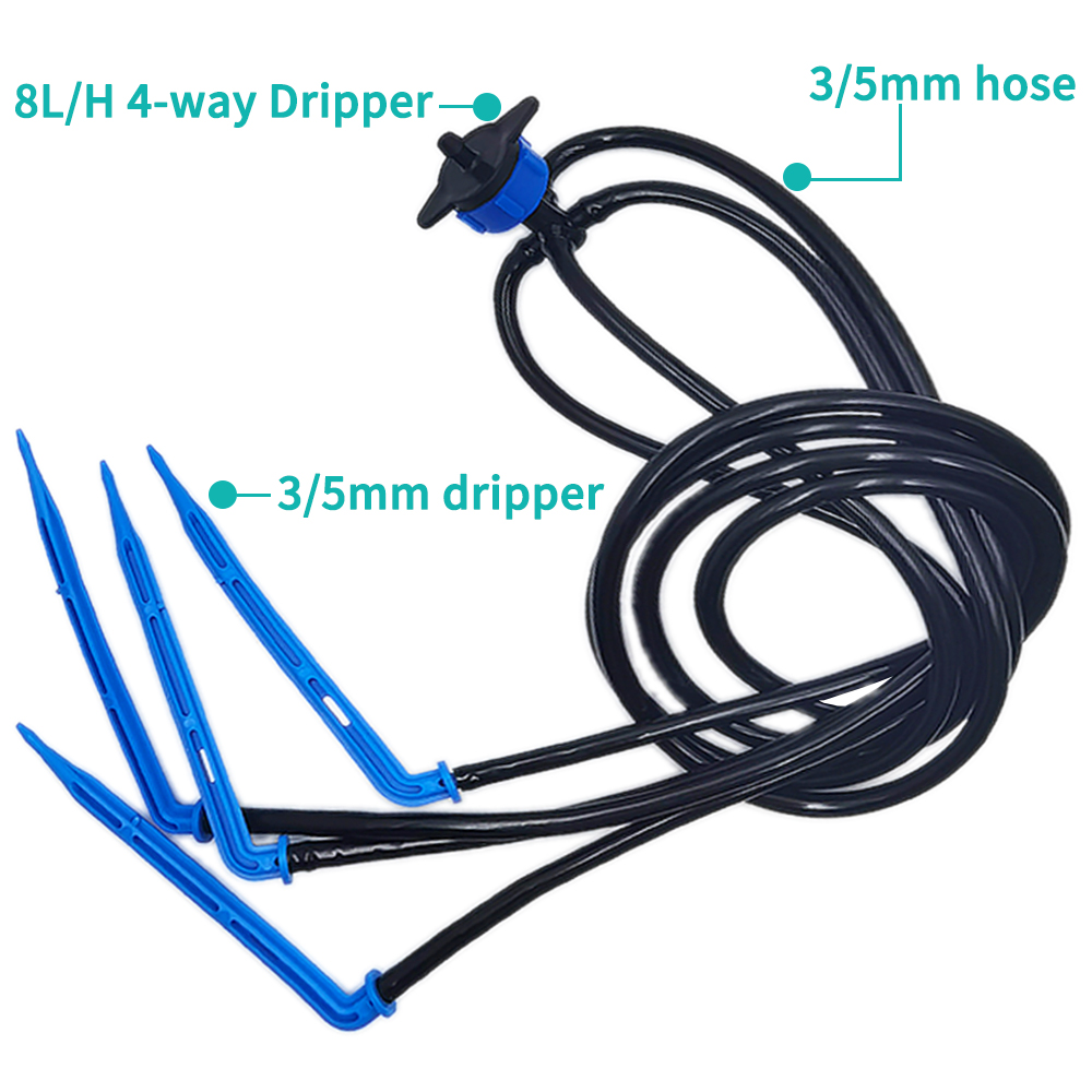 40M/20M 4-Way 8L Drip Arrow Ir - Root Watering Spike 评论和价格