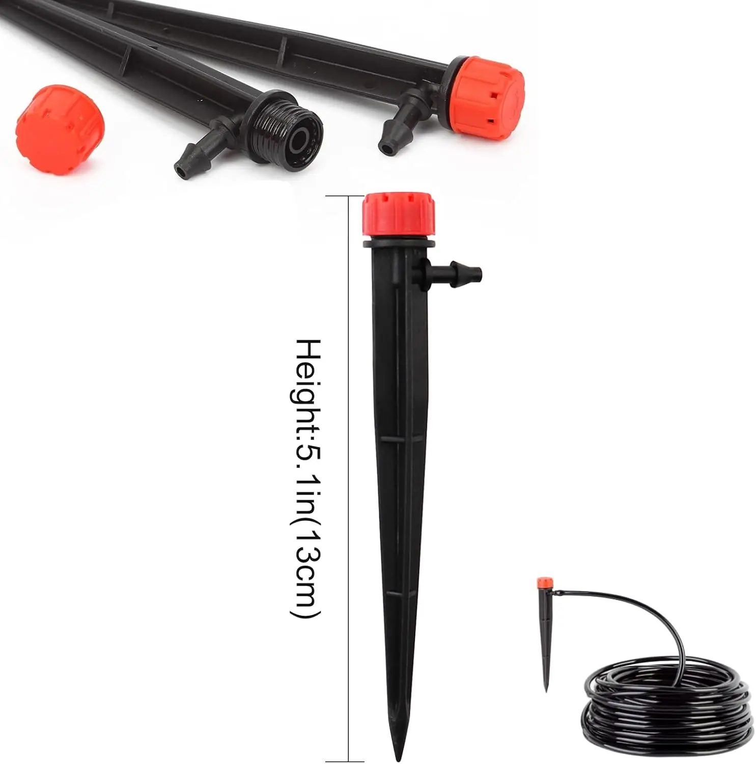 Drip Emitters for 1/4' Drip Ir - Root Watering Spike 评论和价格