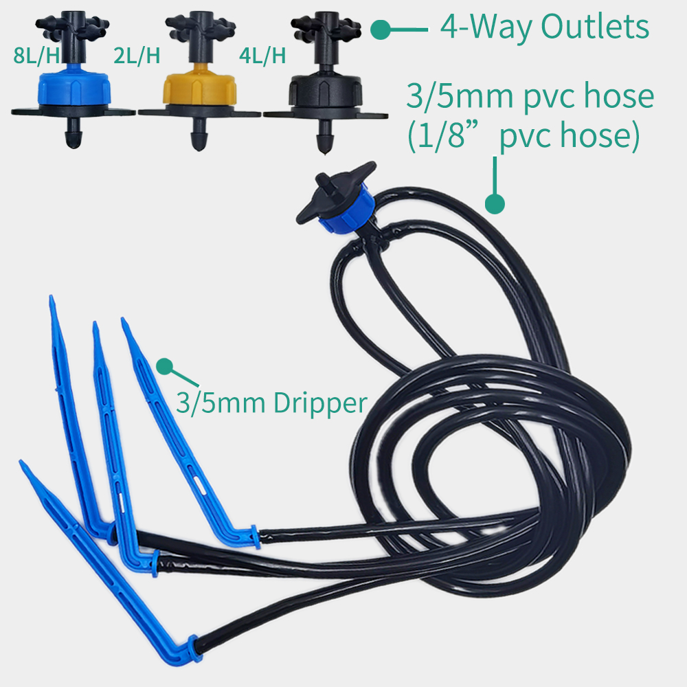 Greenhouse Drip Irrigation 4-w - Root Watering Spike 评论和价格