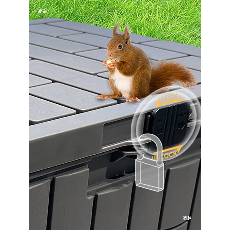 Outdoor Storage Cabinet Weathe - Gardening Tools Organizer 评论和价格