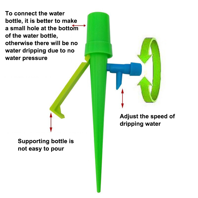 6PCS Auto Drip Flower Irrigati - Root Watering Spike 评论和价格