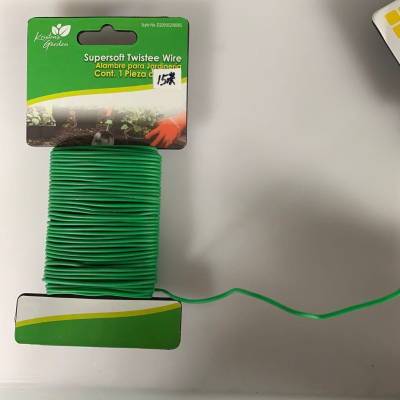 2pcs 5mm x 10m Reusable Twist  - Garden Wire Twist Tie 评论和价格