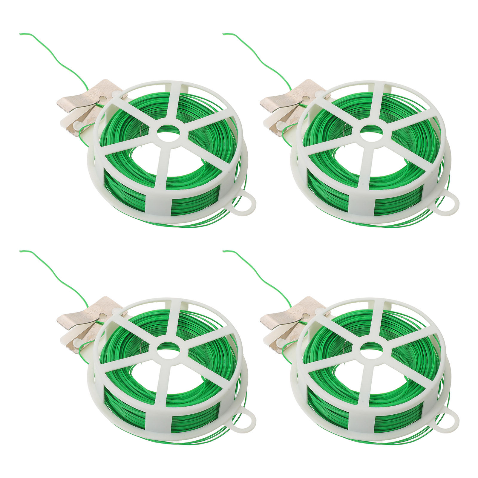 4 Rolls Green Garden Plant Tie - Garden Wire Twist Tie 评论和价格