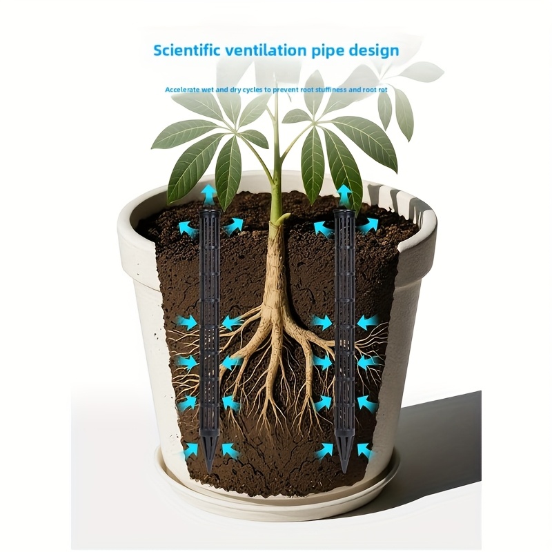 10/20Pcs Plant Aeration Tubes  - Gardening Tools Youtube 评论和价格