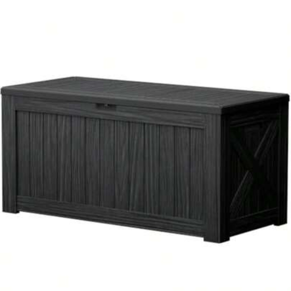 120 Gallon Deck Box Outdoor St - Gardening Tools Organizer 评论和价格