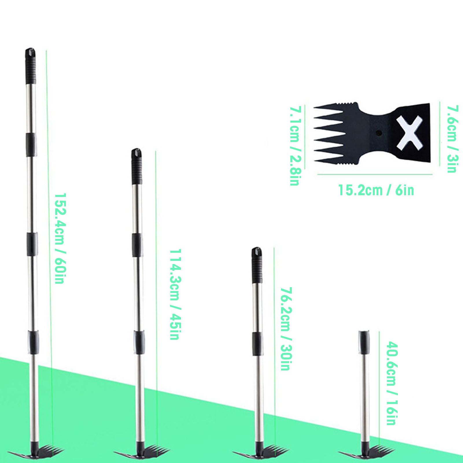5Pcs Weed Puller Tool w Long H - Weed Puller 评论和价格