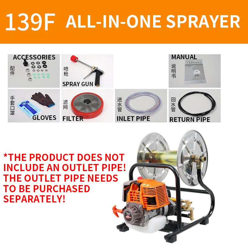 139F/140F Roll-and-tube Integr - Gardening Tools Youtube 评论和价格