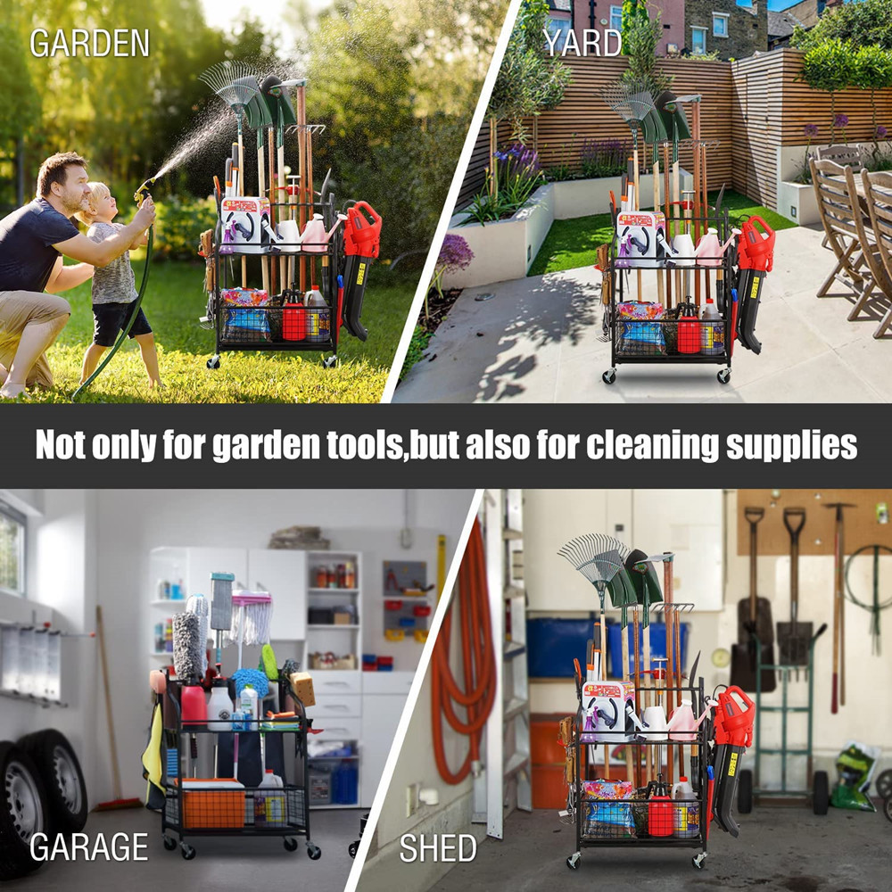 Garden Tool Organizer Yard Too - Gardening Tools Organizer 评论和价格