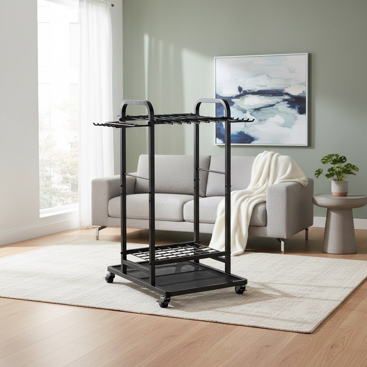 Heavy Duty Garden Tool Cart 3  - Gardening Tools Organizer 评论和价格